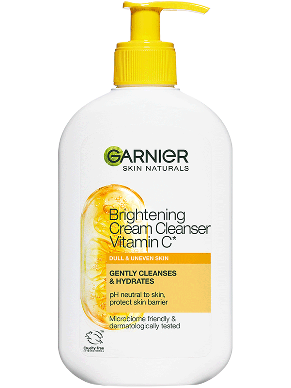 Skin Naturals rozjasňujúci čistiaci krém s vitamínom C