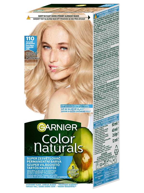 Color Naturals permanentná farba na vlasy 110 Extra svetlá prírodná blond