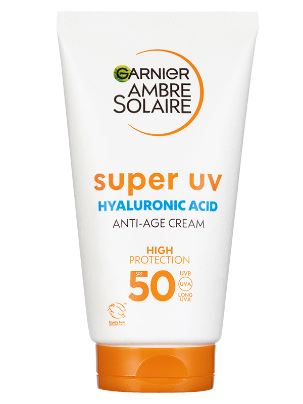 Ambre Solaire Super UV ochranný krém na tvár proti vráskam SPF 50